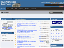 Tablet Screenshot of cisco-forum.net
